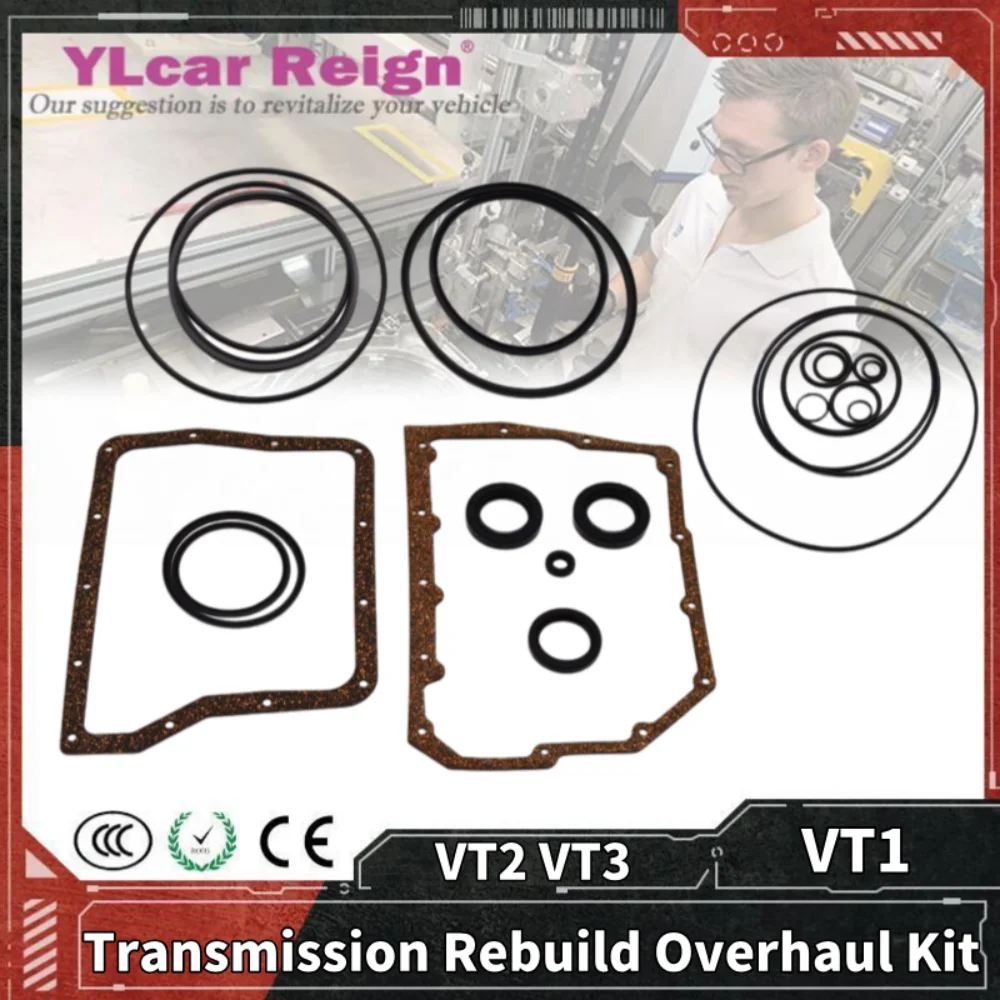 VT1 VT2 VT3 CVT Automatic Transmission Clutch Repair kit Seal Ring Gaskets Rebuild Overhaul Kit For BMW MINI B082820A