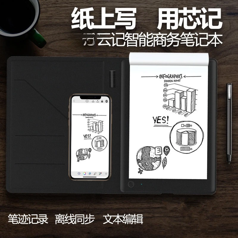 Smart tablet synchronization mobile APP color electronic notebook drawing drawings note hand-drawn board
