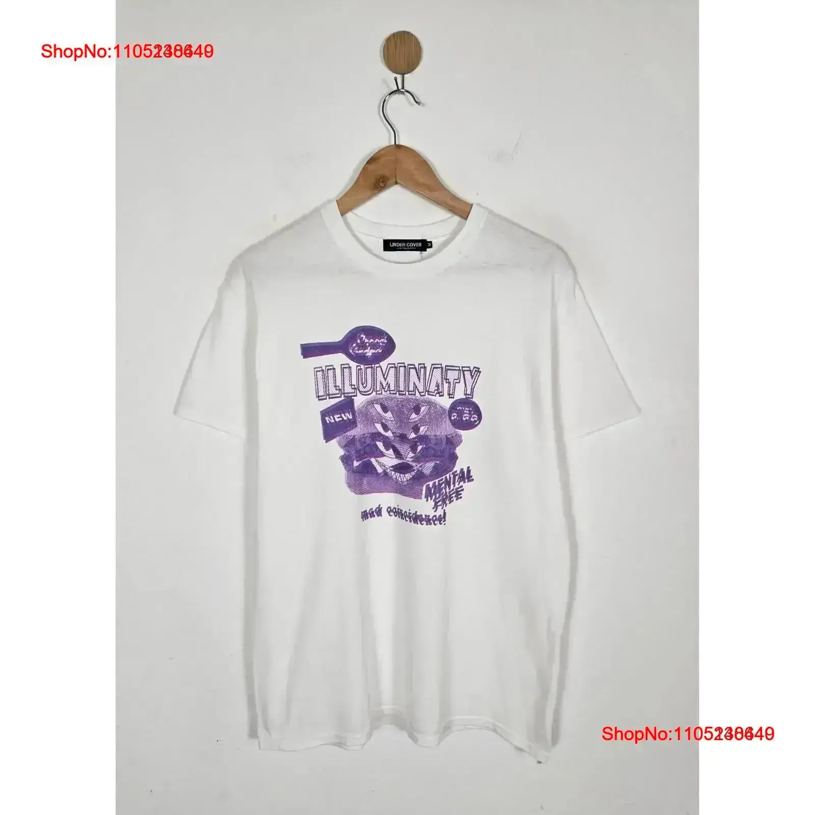 Undercover We Make Silence T Shirt vintage Washed Stylish Slightly Comfortable designer clothes fashion Stretched vintage