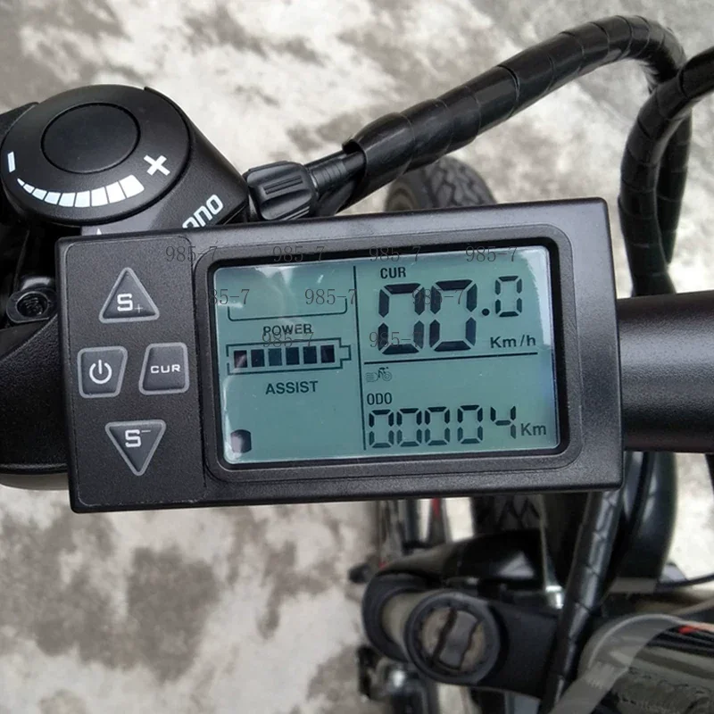 M70 Electric Bicycle Parts, 48V LCD Display Meter & Power Controller for Folding Mountain Ebike
