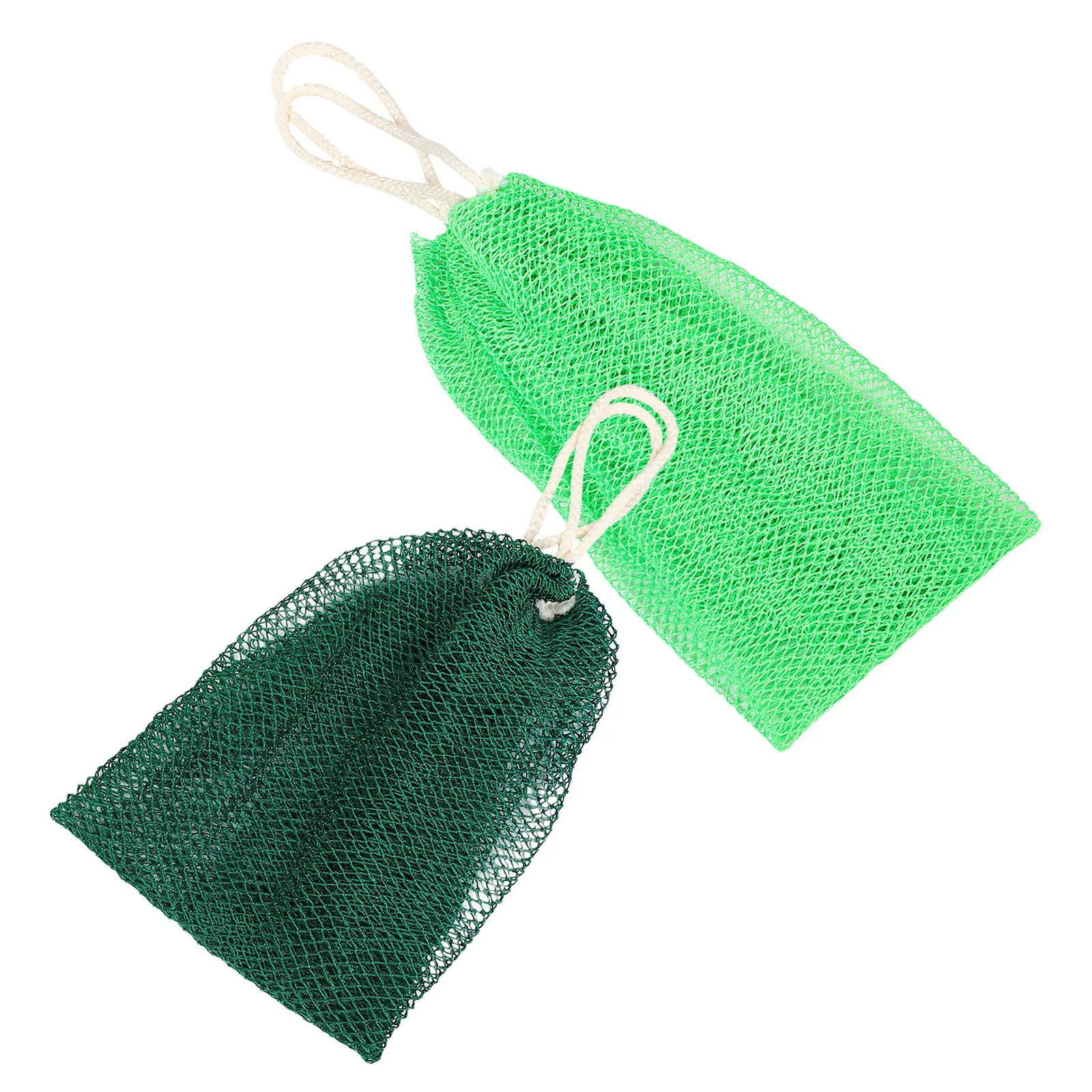 

2Pcs Shower Exfoliating Scrubber African Bath Net Sponge for Body and Back Dead Skin Removal Gentle Yet Effective Daily Use