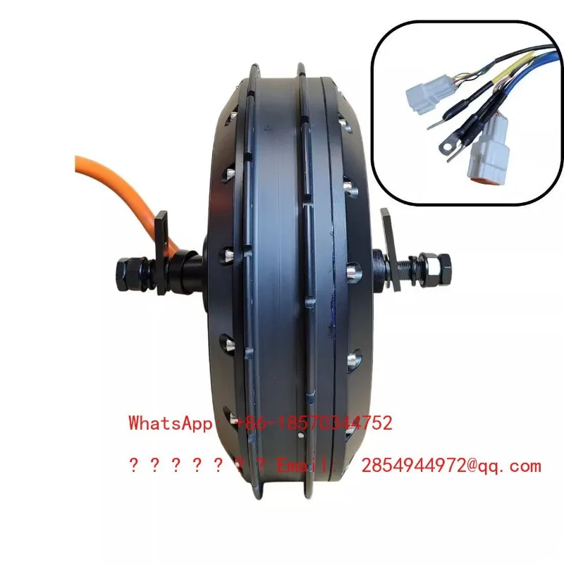 8000W Peak 12KW Electric Vehicle Motorcycle Modified Wheel Hub Motor