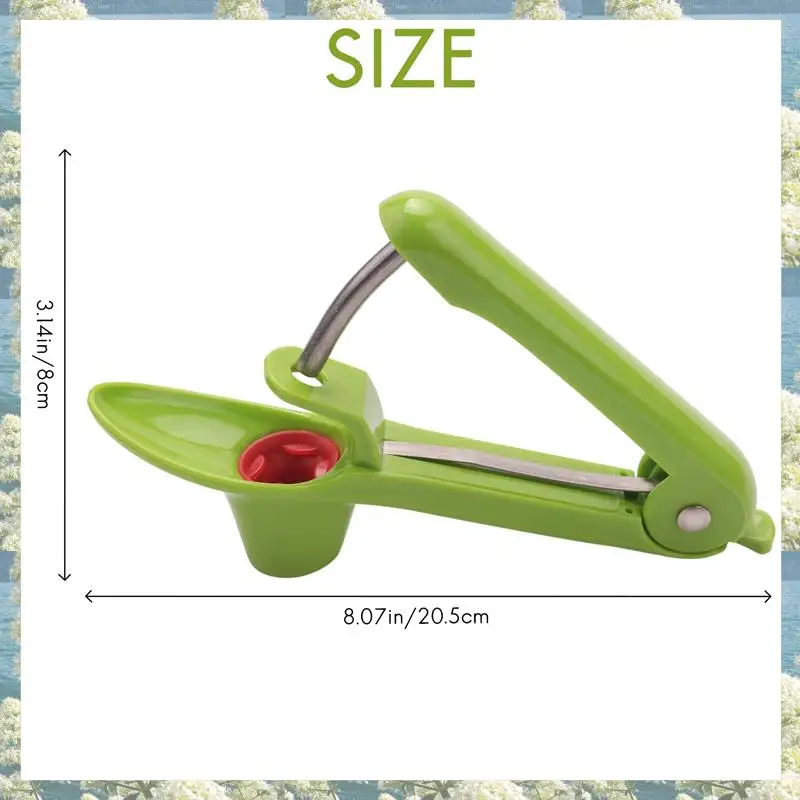 X17A 2025 NEW-2 Pcs Cherry Pitter Or Stoner, Olive Pitter Remover, Cherry Core Or Seed Remover Fruits Gadgets Tools(Green)