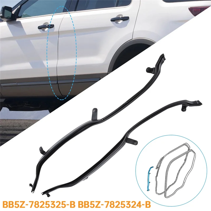 

Уплотнительная лента премиум-класса для рамы передней двери BB5Z7825324B BB5Z7825325B Уплотнитель передней двери автомобиля для Ford Explorer 20