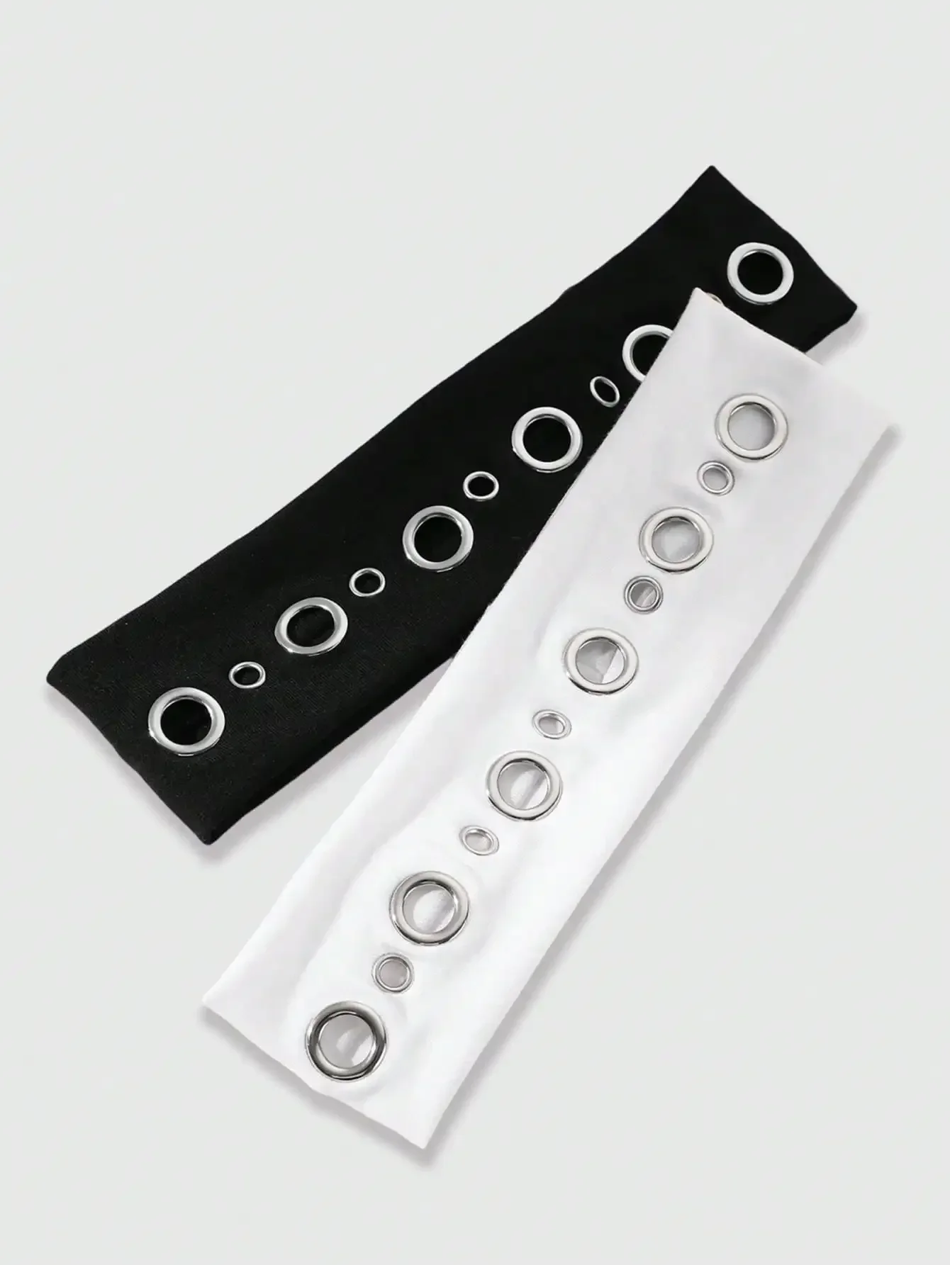 

1 Sweet Y2K Street Hottie Metal Eye Solid Color Headband Punk Style Women's Hair Accessories Are Suitable For Daily Life And Outdoor Decoration