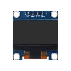0.96 인치 OLED 디스플레이 모듈 SSD1306 I2C IIC SPI SPI SERIAL 128X64 LCD 4 핀 옐로 블루 화이트 블루 ARDUINO (PIN 헤더 솔더링) 8 최고의 판매 LCD 디스플레이 Arduino -№3