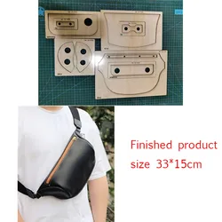 Wooden Cut Dies Waist Bag DIY Mold Handmade Leather Goods Suitable For Die Cutting Machine