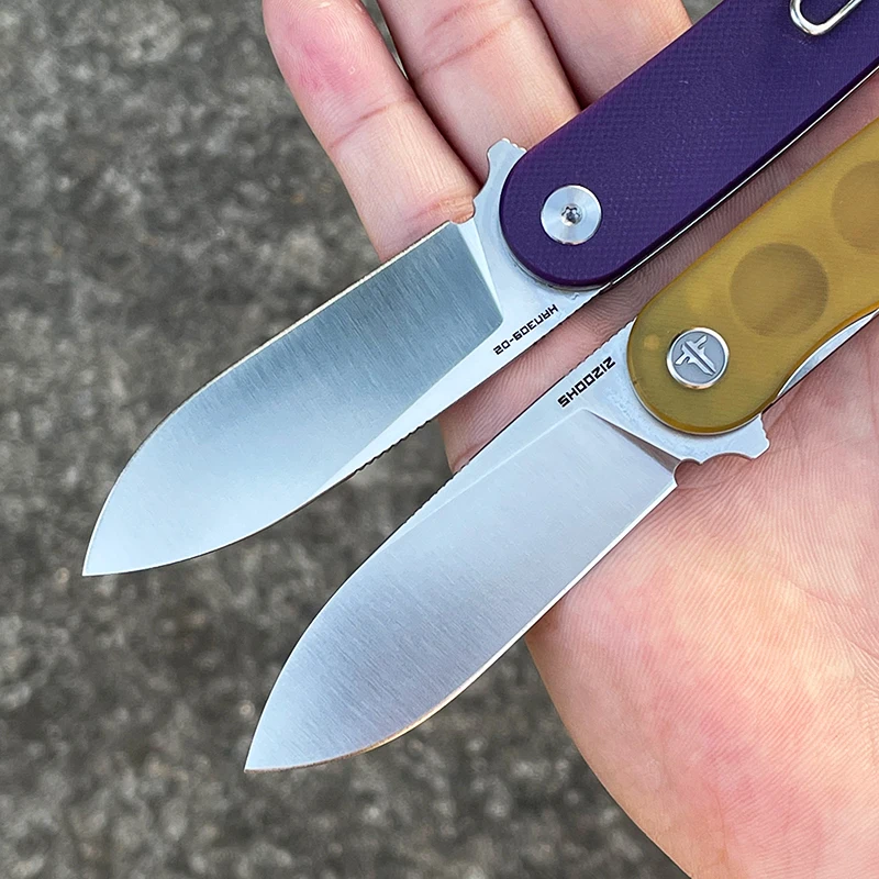 Складной нож SHOOZIZ D2, сталь G10, метр, ручка Kata, складной нож, уличный карманный нож EDC HAN309