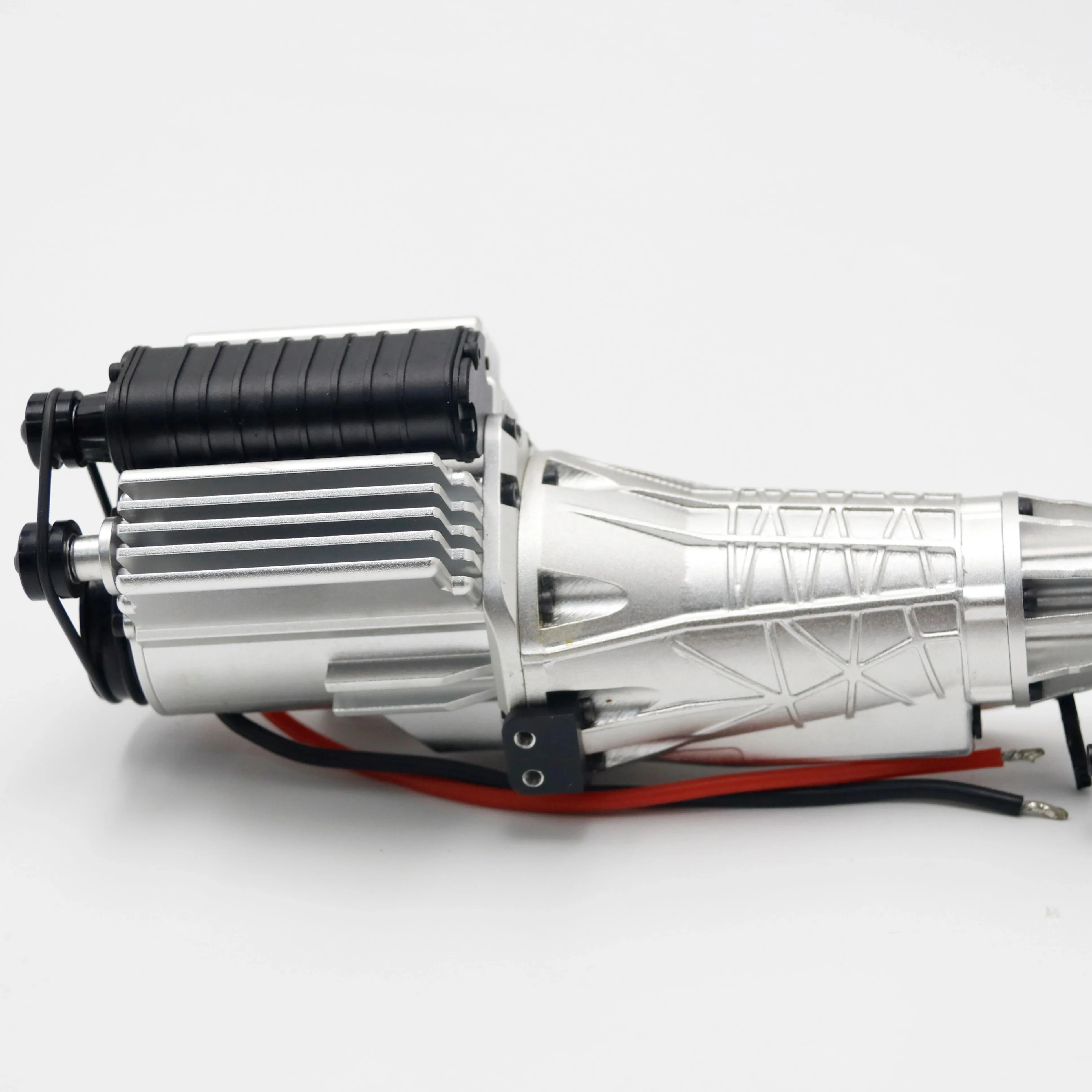 JDM-138 simulierter Metallmotor, Sekundgeschwindigkeitsgetriebe-Kit für 1:10 Rc-Auto, Offroad-Kletterauto, Pickup-Truck, Modellspielzeug, Autos, Teile