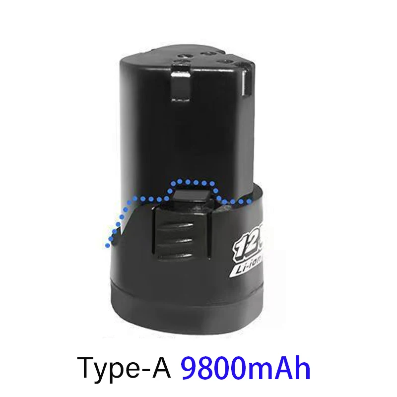 New Original 12V 9800mAh Universal Rechargeable Battery For Power Tools Electric Screwdriver Electric Drill Li-ion Battery