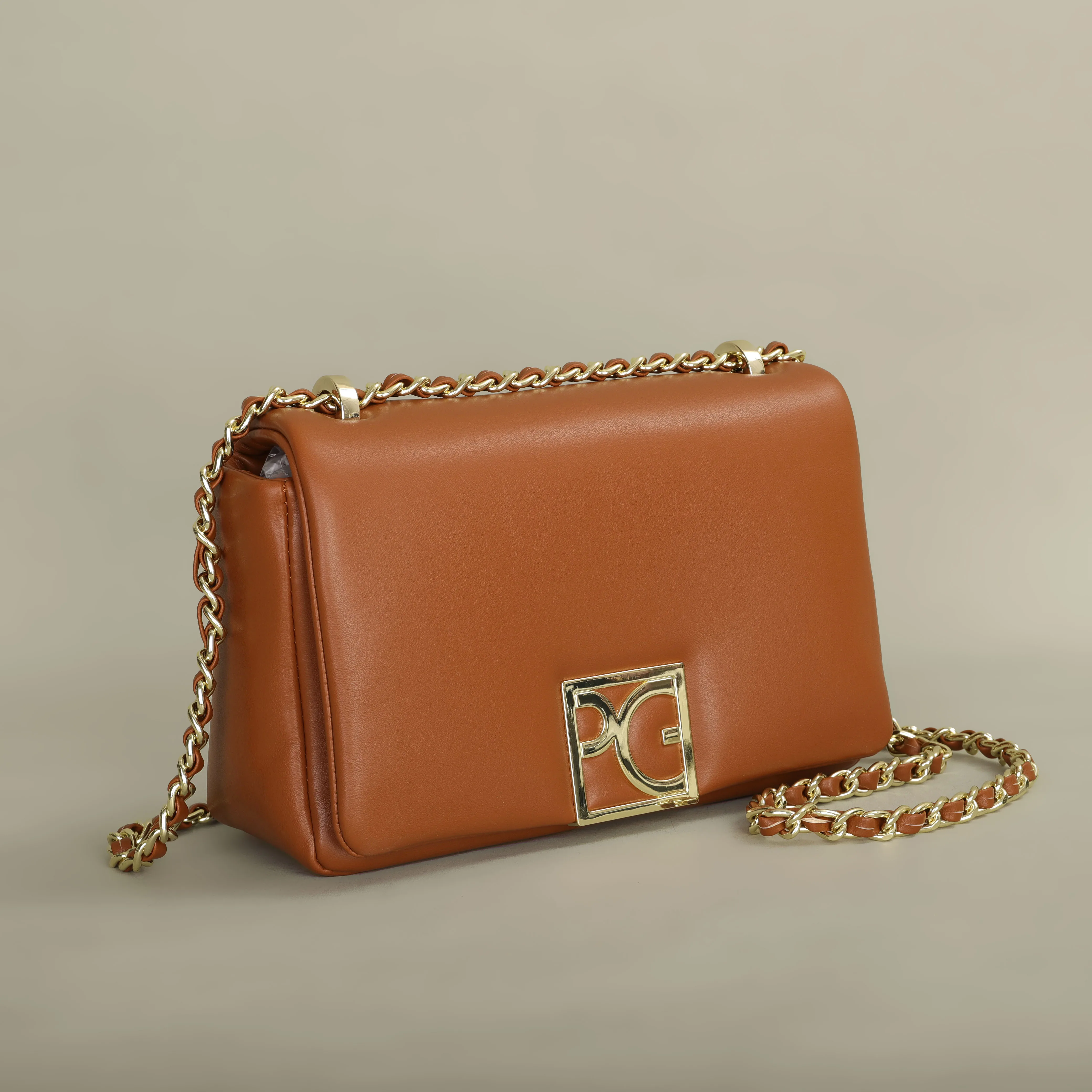 PG PATSY GARIS Luxury Brand Design Bright Ladies Crossbody Bag 2024 New Leather Refined Elegant Ladies Commuter Banquet Bag image 5