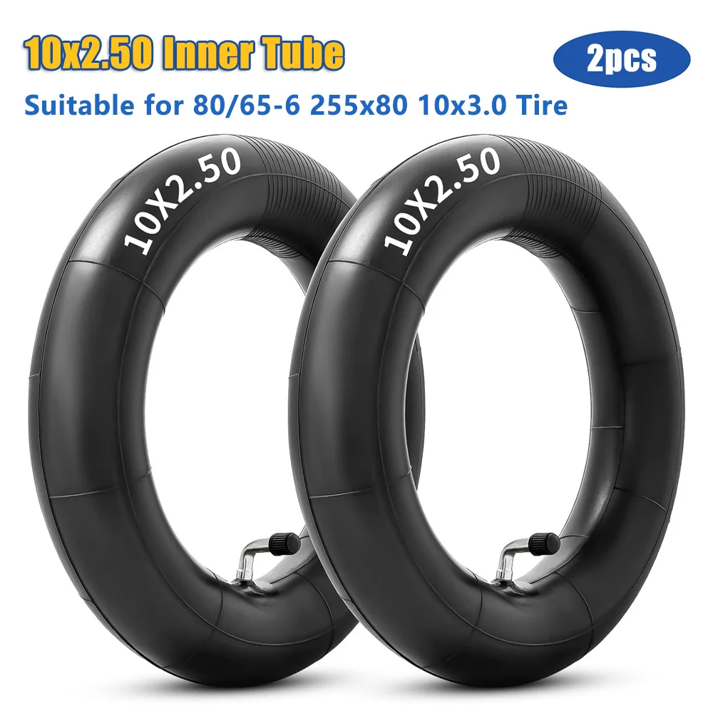 2 Stück Passend für 80/65-6 10X3.0 255X80 Reifenschlauch 10X2.50 Dickere Schläuche für Kugoo M4 Pro Zero 10X Elektroroller-Teile – Detail 2