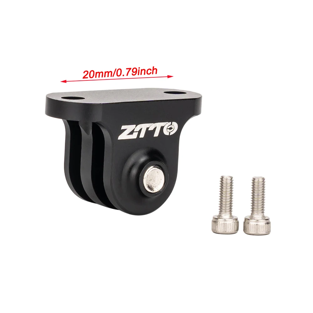 ZTTO Bicycle Computer Mount For Original Garmin Edge Bike Sports Camera Out Front Holder For-Gopro Adapter MTB Bike Accessories