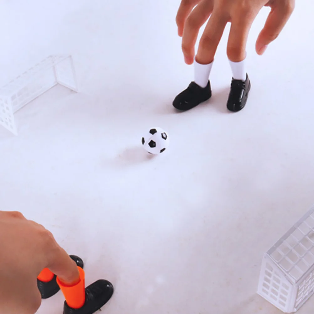 Mini Table Games Toys Soccer Decorate Plastic Figure Cake Topper