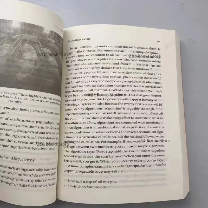 Homo Deus Sebuah Sejarah Singkat besok oleh Yuval Noah Harari siswa membaca bahasa Inggris buku pendidikan sastra bahasa Inggris Novel