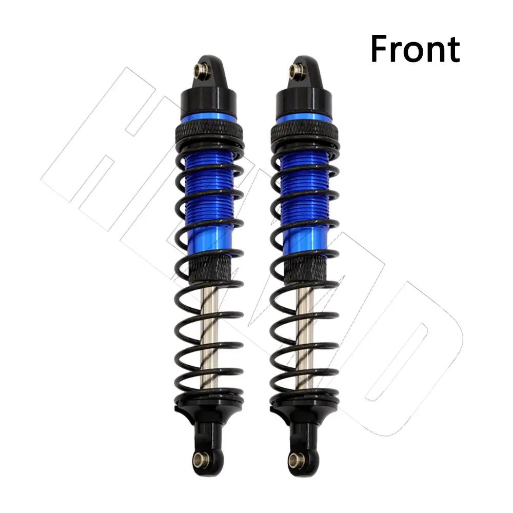 2/4pcs Metal Front and Rear Shock Absorber Damper for 1/10 Arrma SENTON Granite Typhon Big Rock RC Car Upgrade Parts