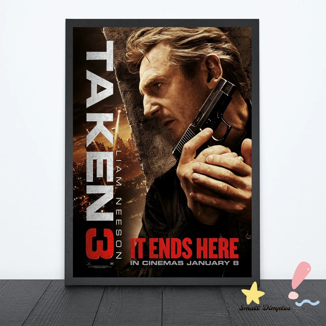 Taken 3 Movie Poster Canvas Art Print Home Decoration Wall Painting ( No Frame )