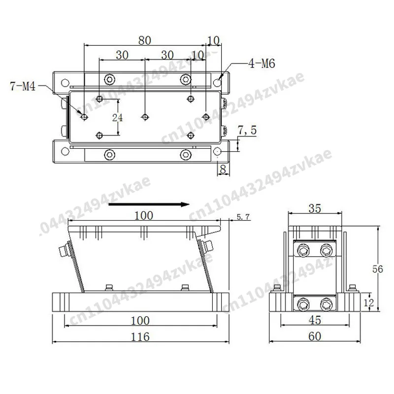 Feeder Linear Vibrating FeederYQ-60L Direct Vibration