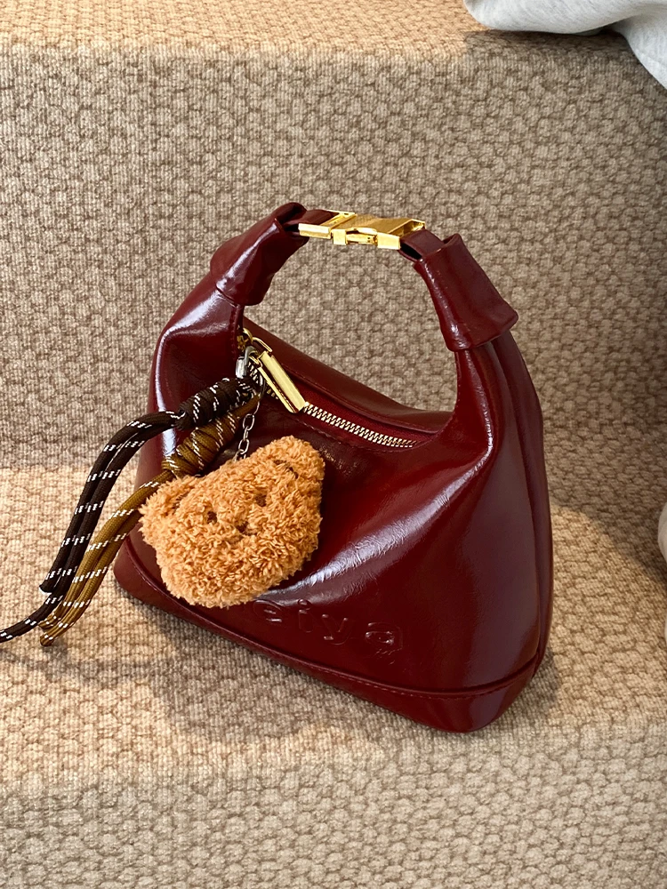 

Fashionable Wedding Bridal Bag Women's Handbag Shoulder Crossbody Bag Quality Texture Spring Summer Trendy Single Strap Bag