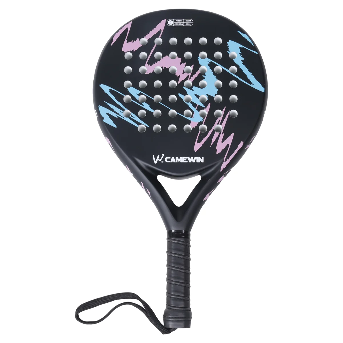 

Y61A 2025 4018 Ракетка для тенниса из углеродного волокна, мягкая теннисная ракетка из ЭВА для лица с веслом и чехлом для сумки Padle, 1