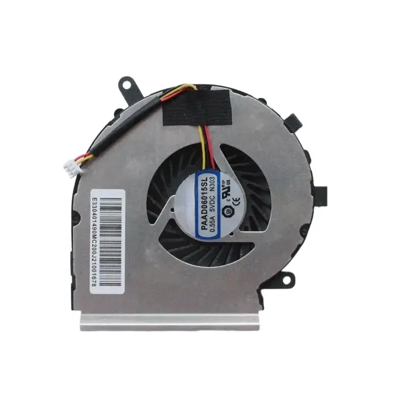 Original Laptop CPU Cooling Fan For MS-16J2 GE62 GL62 PE62 2QC 2QE 2QF 3pin AAVID THERMALLOY PAAD06015SL 0.55A 5VDC N303