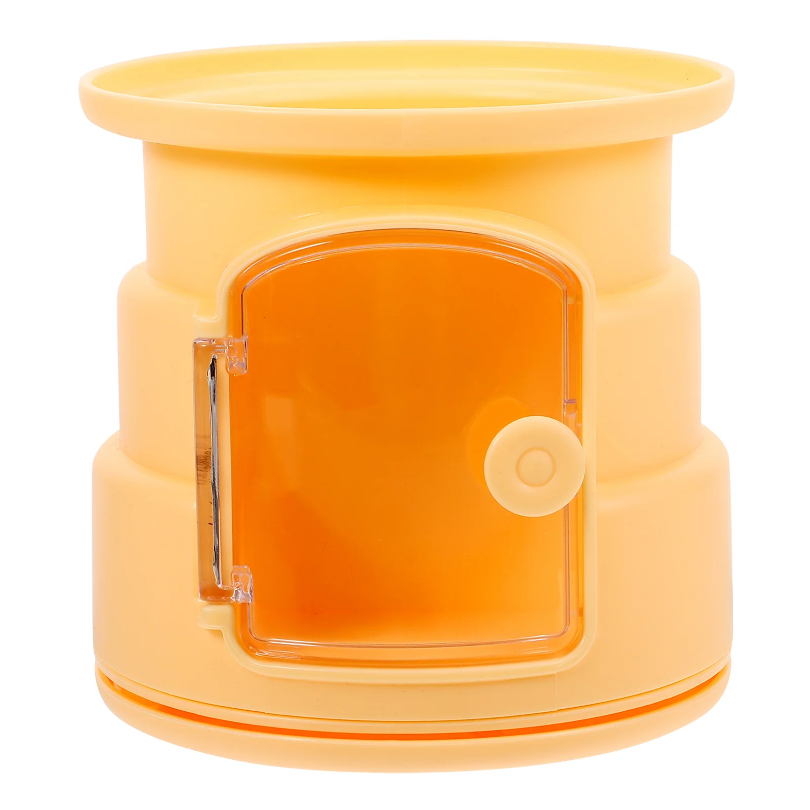 

Creative Pencil Holder Large Capacity Plastic Desk Organizer Smooth No Burrs Pen Storage For Office Makeup Brush