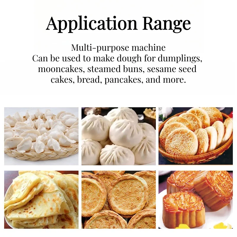 Mantou Macchina per dividere la pasta Macchina per dividere la pasta commerciale in acciaio inossidabile, panino al vapore completamente automatico e