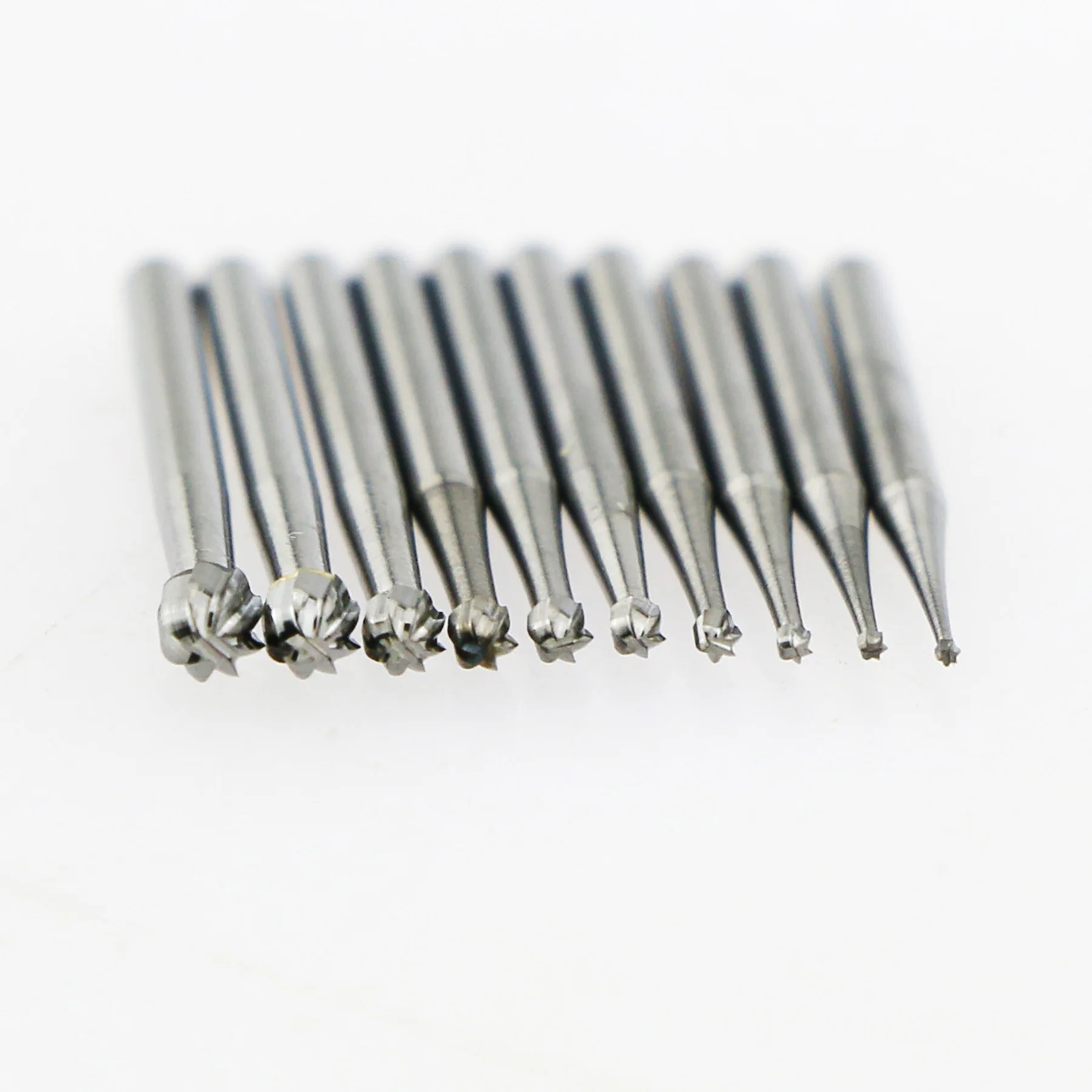 5Pcs/Pack PRIMA WAVE Dental Tungsten Carbide Burs Drill Round Type FG Series Dia.1.6mm for High Speed Handpiece