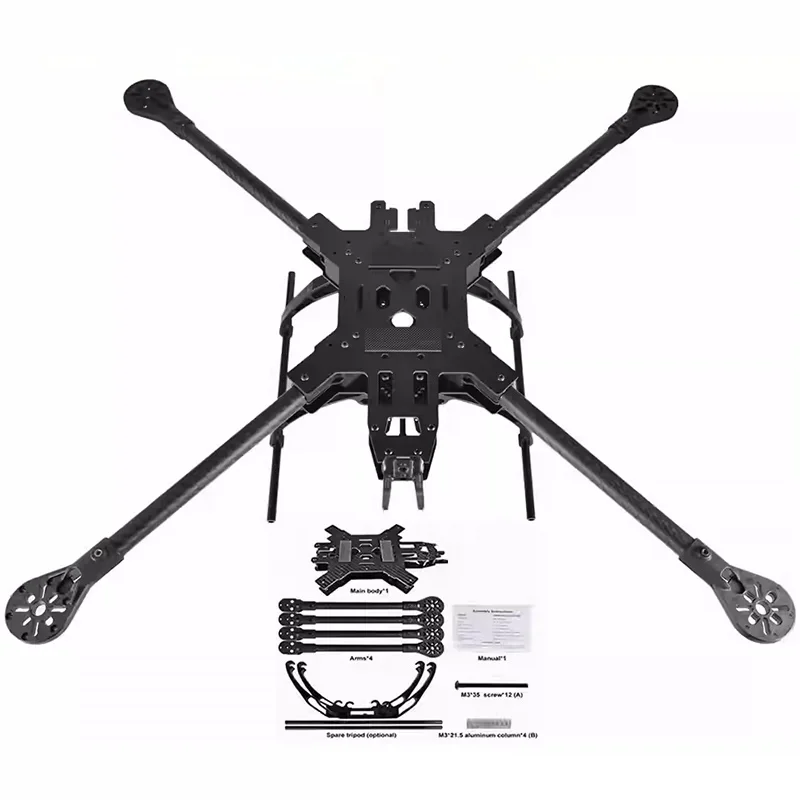 13/15 Inch Carbon Fiber FPV Racing Frame Kit Large Size FPV Quadcopter Frame Kit RC 520MM 580MM Wheelbase with Small Tripod