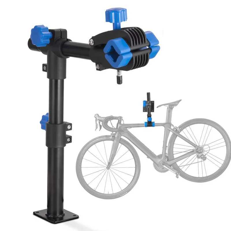 Mountain Bike Plug-in Parking Stand Aluminum Alloy Sturdy Adjustable  Bicycle Racks 360 Degrees Rotation Bicycle Accessories