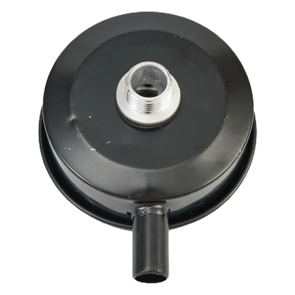 

Filter Pump Accessories Noise Metal Black Air Compressor Muffler Replacement Attachment Silencer Intake Practical