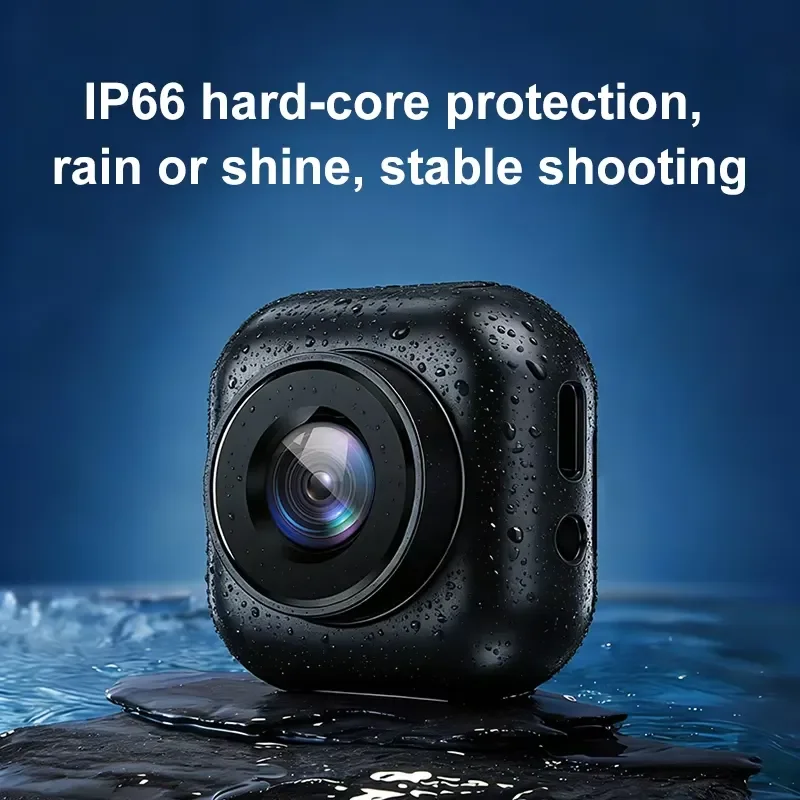 BOLRZO New L9 outdoor motorcycle video recorder 2K high definition lens 130 degrees wide angle IP66 dustproof waterproof