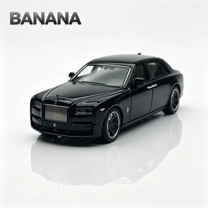 banana-1-64-rolls-royce-phantom-long-wheelbase-edition-beijing-hec-modele-de-voiture-en-alliage-moule-ornement-statique-articles-de-collection-pour-adultes