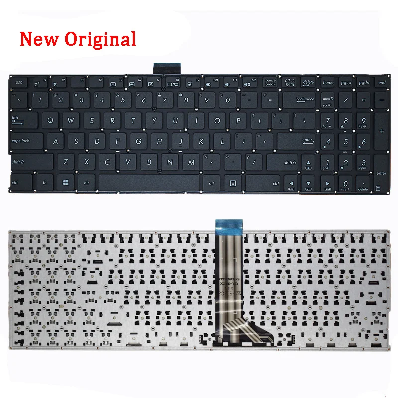 New Genuine Laptop Rreplacement Keyboard Compatible for ASUS X503M X554L A555 X551 W519L R565L R556L PRO552L VM510L