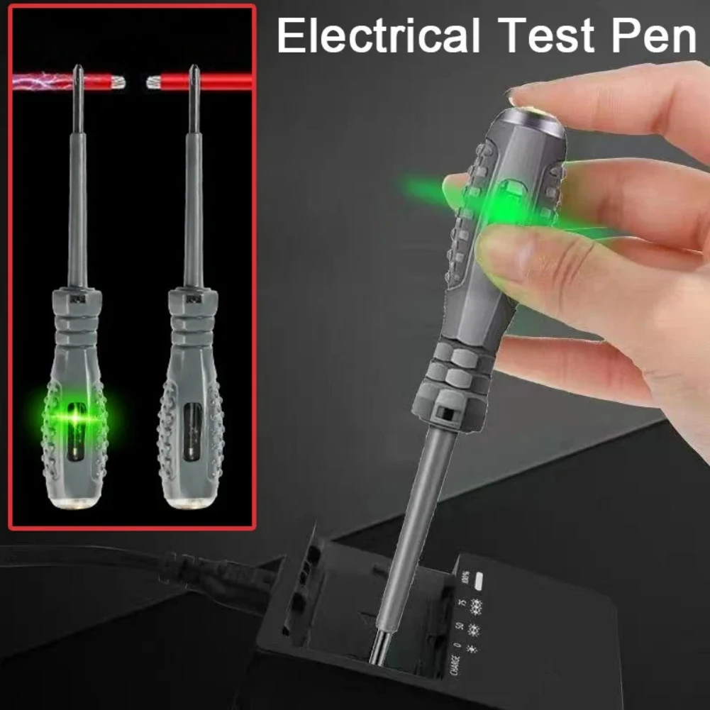 

New Multi-functional Electrician Screwdriver Household Intelligent Measuring Pen ABS Non-contact Induction Voltage Power Tester