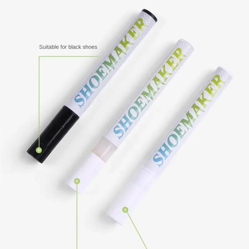 Shoes Stains Removal Pen Waterproof Sneaker Anti-Oxidation Pen Repair Complementary Color White Shoes Whitening Cleaning Cleaner