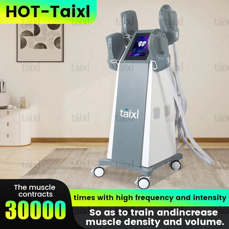 

EMS 6500W NEO EMS Body Sculpt Machine with 4Handles and Pelvic Stimulation Pad Optional