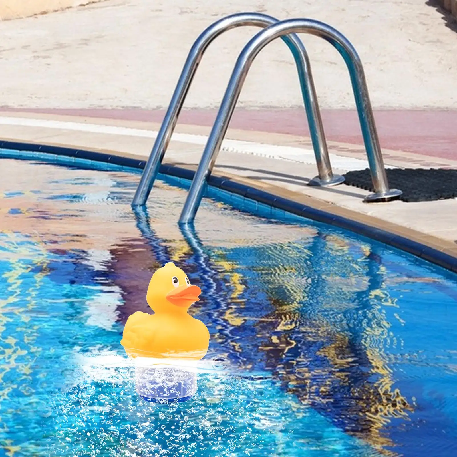 

Duck Chlorinator Large Capacity Floating Chlorine Dispenser Floating Cemical Chlorine Dispenser Cleaning Pool