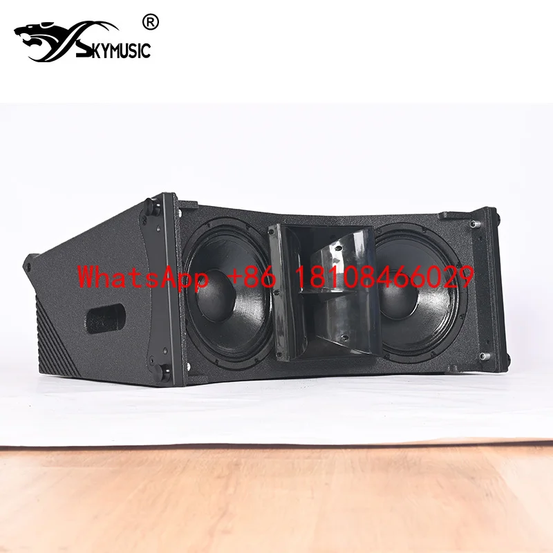 KING 900 Series Active Line Array System- 1400W Full-Range Powered Speakers with Subwoofers for Live Events, DJ, Church, Band