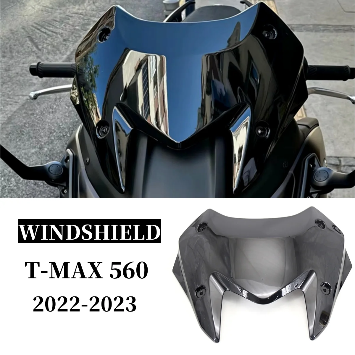 

TMAX 560 лобовое стекло козырек дефлектор обтекатель для YAMAHA T-MAX 560 T-MAX 560 TMAX 560 2022 2023, аксессуары для мотоциклов