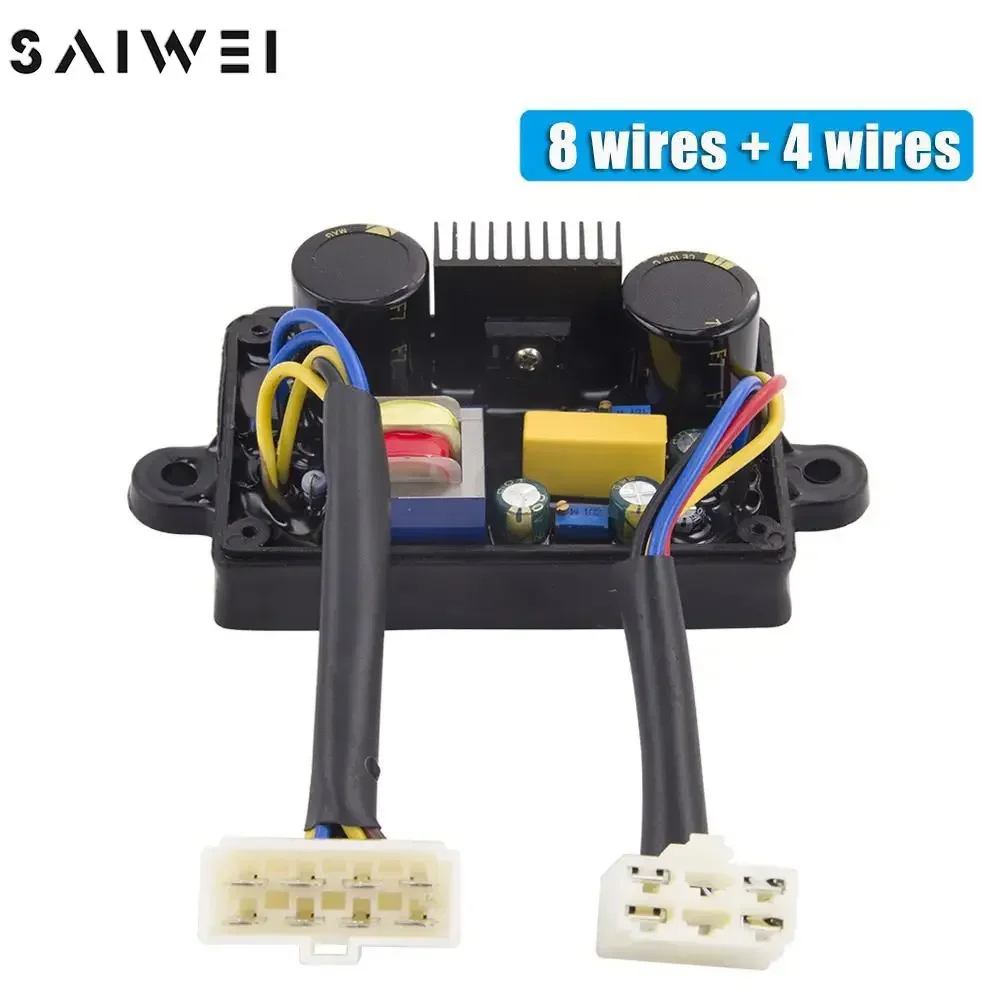 

5KW 8KW AVR Welding Generator Automatic Voltage Regulator Welder Gasoline Genset dual use Generator Parts 12 wires HJ-5K25DH-12