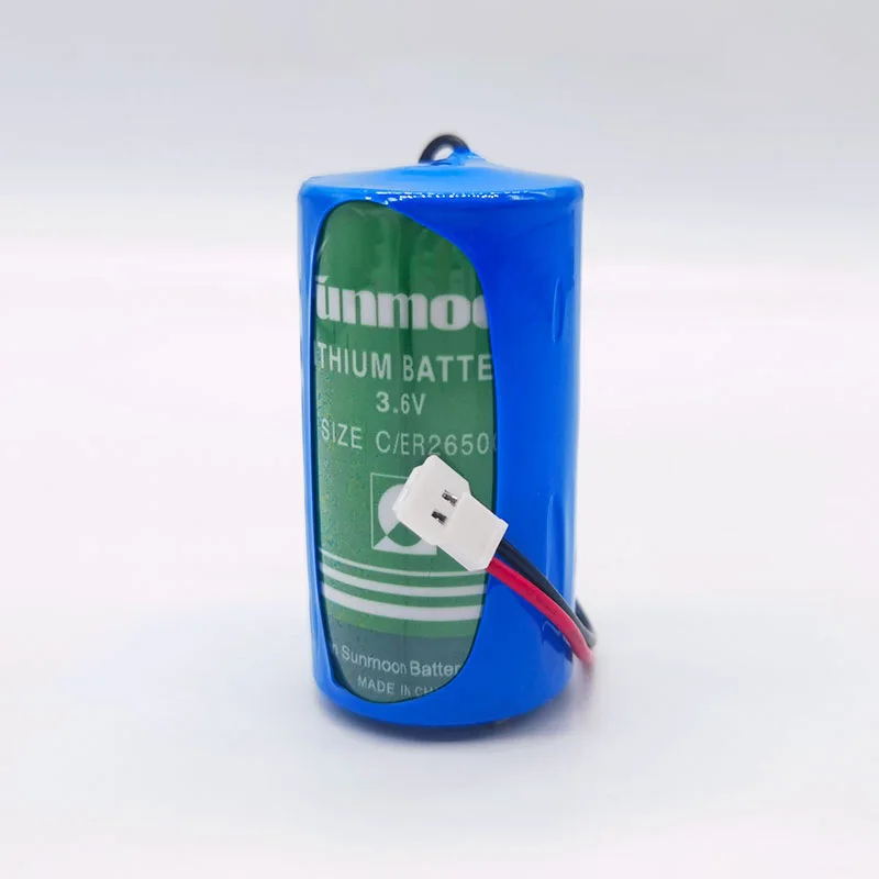 

ER26500 adds 51005 connector C size 3.6V lithium battery for smart water meter, natural gas meter, flow meter