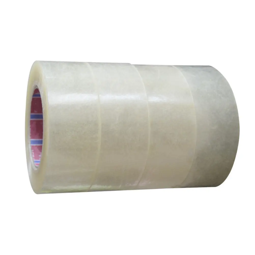 

4 шт. упаковочной ленты 45 мм x 50 м, прозрачная, с сильным клеем, водонепроницаемая, для транспортировки, переезда, хранения, промышленной упаковки, герметизирующая лента