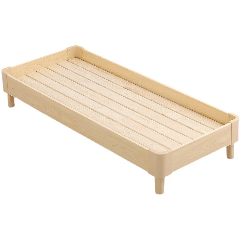 

Solid wood stacking bed