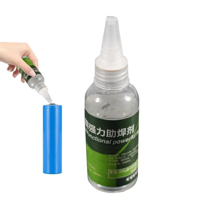 Welding Flux Soldering Liquid Solder Tool 60ml Liquid Zinc Aluminum Welding Flux Copper Bonding Flux For Solder Circuit Boards