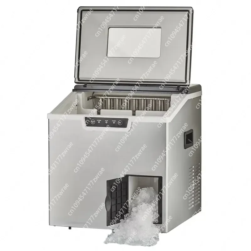 15-20KG Electric Stainless Steel Ice Making Machine 36 Pcs  Shaped & Shaved Ice Cubes Commercial Hotel & Household Use