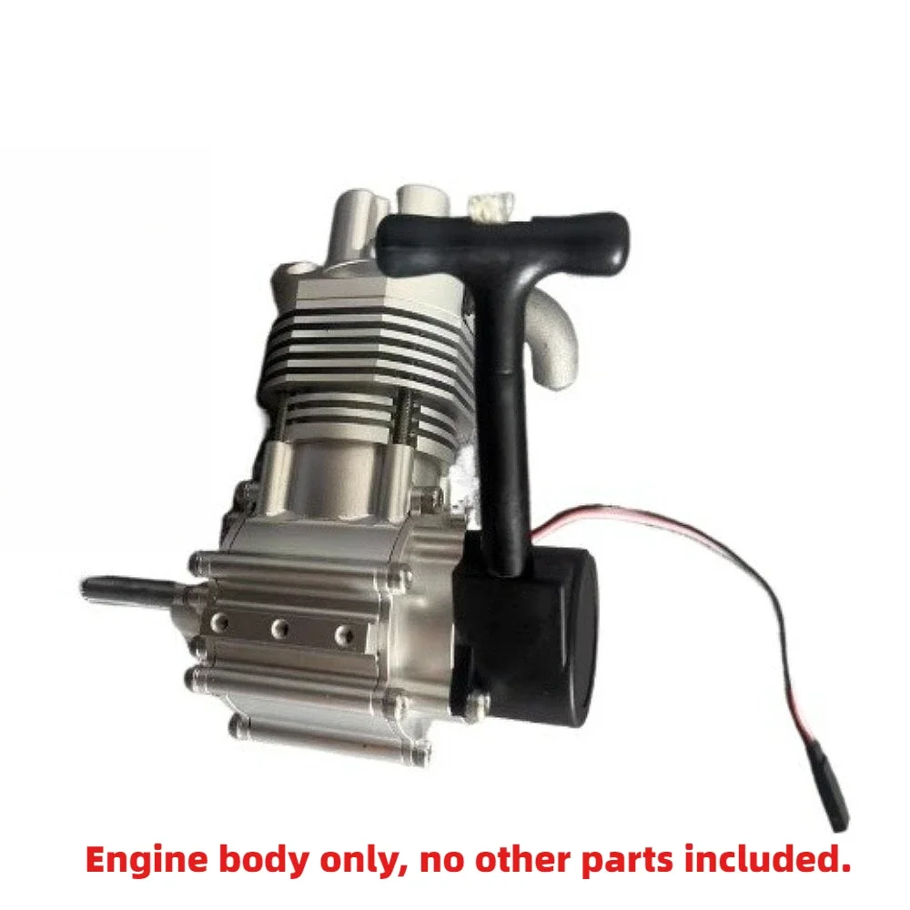 NF GS Micro Four Stroke 8cc Hybrid Internal Combustion Engine Model Single Lever Pushrod Engine Model Aircraft Metal Engine Mode