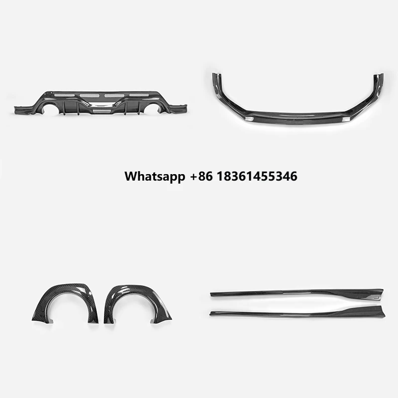 

GR YARIS GXPA16 VRS Type front lip/side skirt/rear diffuser/ exhaust heat shield,carbon fiber accessories