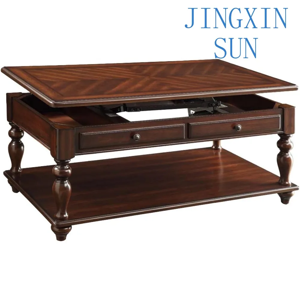 ACME Furniture Farrel Coffee Table with Lift Top, Walnut