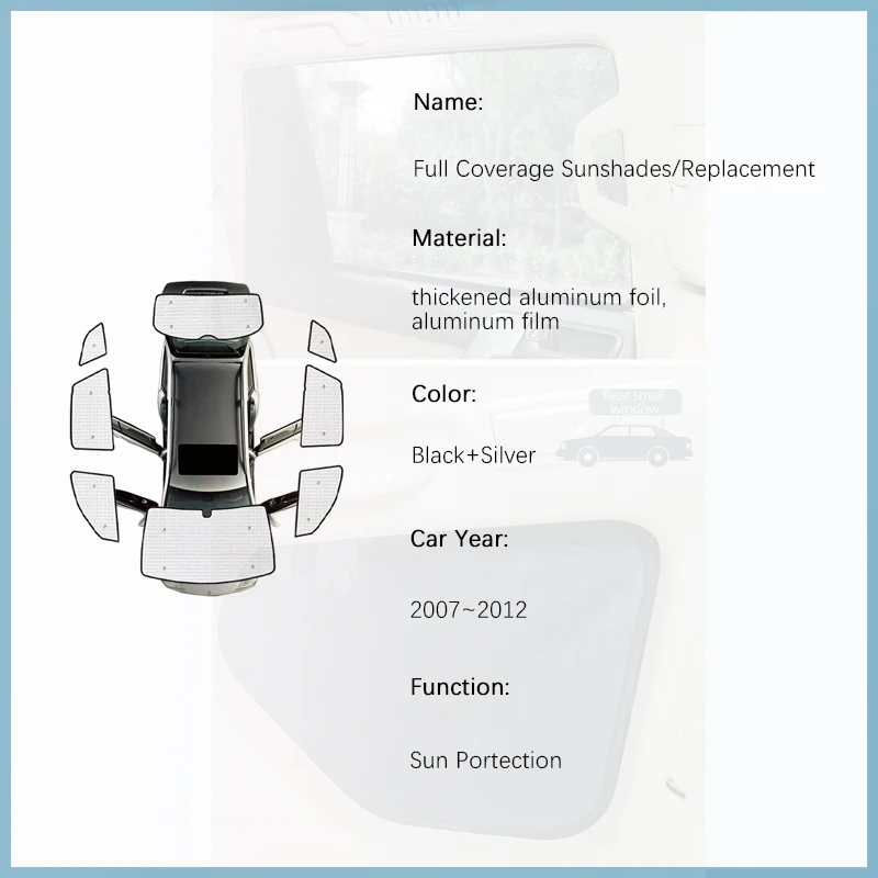 Car Anti-UV Sun Visor For Hyundai Santa Fe Accessories 2011 2007~2012 CM Auto Windshield Sunshades Window Sun Protection Visors